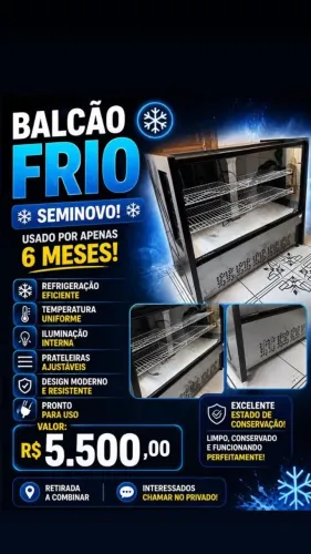 Balcão frio