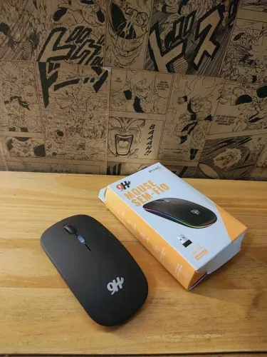 Mouse Recarregável RGB