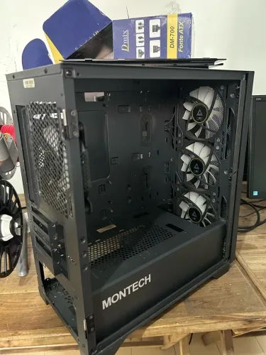 Gabinete Montech Air 100 com 4 fan