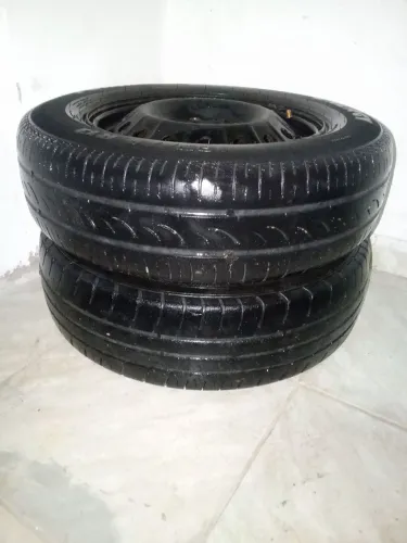 2 rodas aro 13 completa furacão 4x100