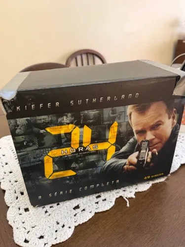 Dvd 24 Horas Série Completa Todos Os Episódios (Usado)