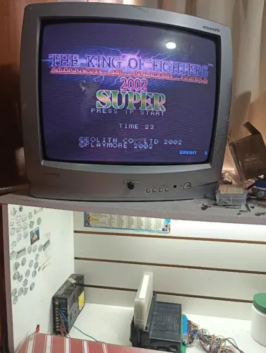 cartucho fliperama neogeo kof2002 SUPER BOOTLEG