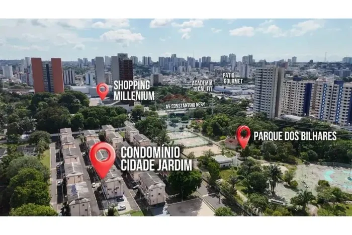 Apartamento espaçoso na Constantino Nery, chapada -Condominio Cidade Jardim