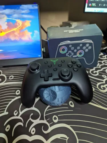 ? Controle Wireless Beboncool para Nintendo Switch + Suporte Star Wars