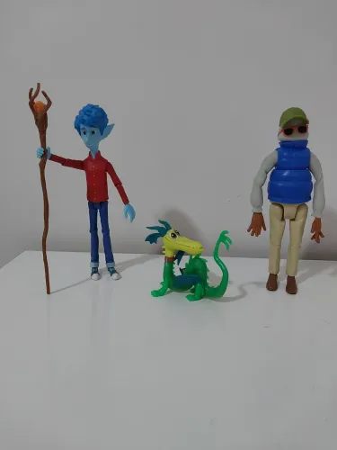 Kit bonecos Ian/ Wilden/ Dragão - Mattel