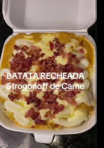Batata Recheada e Marmita Das Gurias