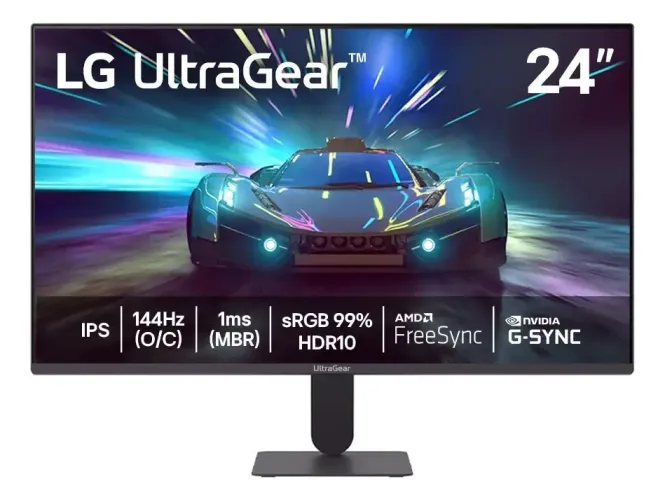 Monitor LG UltraGear? 24G411A-B 24",FullHD, 144Hz, 1ms LACRADO