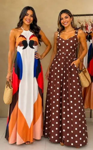 Vestidos longos de excelente qualidade