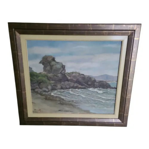 Quadro Dide Brandão Marinha Itajaí 1954
