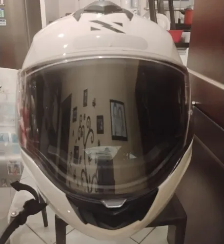 Capacete Norisk, Masculino, Branco, número 62