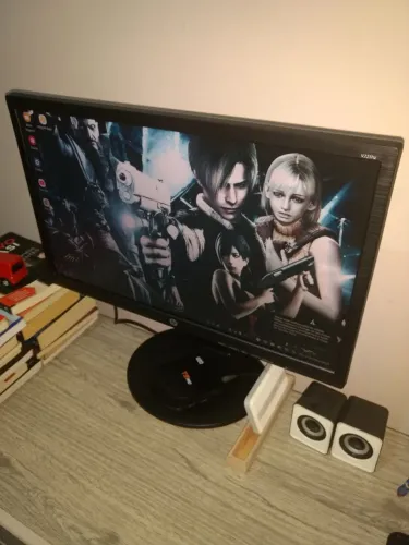 Monitor HP Full HD com tela de 21,5 polegadas