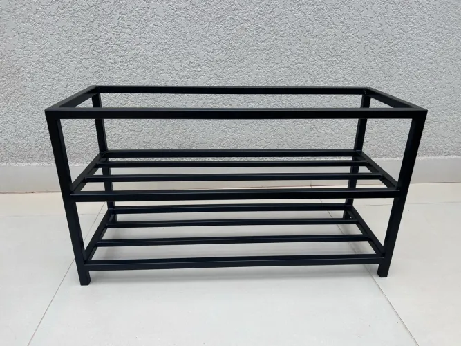 Base/estrutura para sapateira em aço
