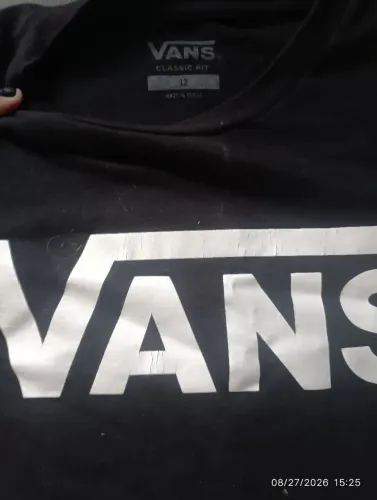 camiseta Vans original preto original