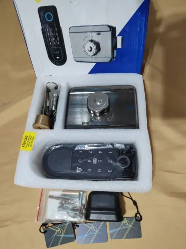 Fechadura Digital Externa Portao Prova d´agua Wifi Tuya Ip67