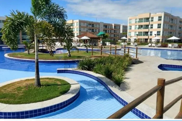 Apartamento de 2 quartos em resort completo, Muro Alto Porto de Galinhas
