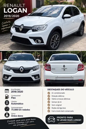 Renault Logan Intense Flex 1.6 16V 4P Aut. 2020