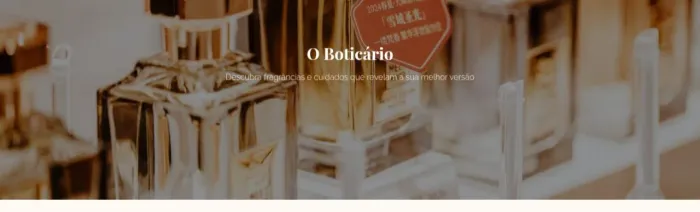 Perfumaria e cosméticos