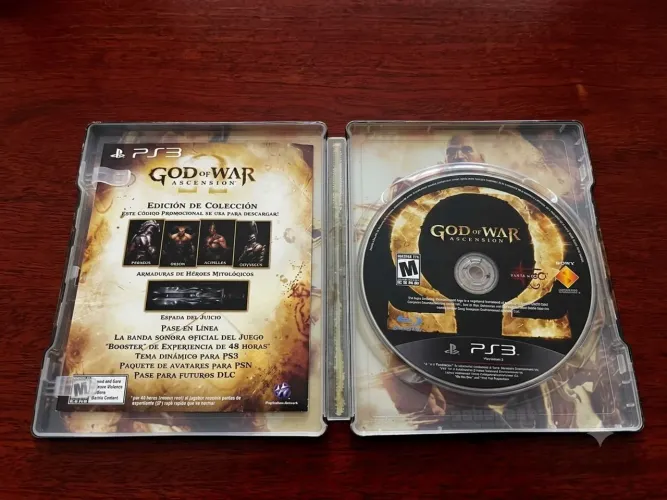 Steelbook Completa - God Of War Ascention