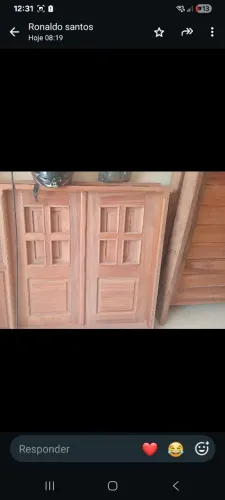Porta timborana 2.10x 1.00 mt janela 1.20x 1.00 mt