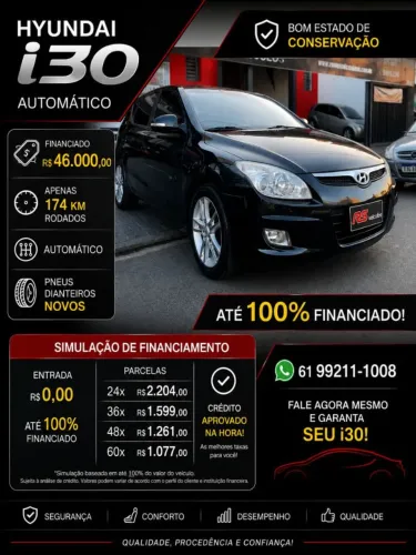 Hyundai I30 2.0 16V 145cv 5P Aut. 2010