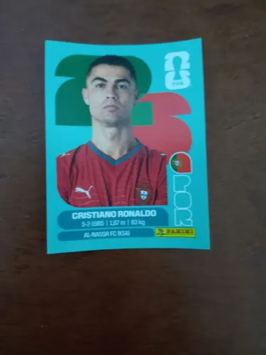 Figurinha do Cristiano Ronaldo 