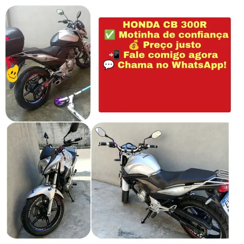 Honda CB300 R Prata 