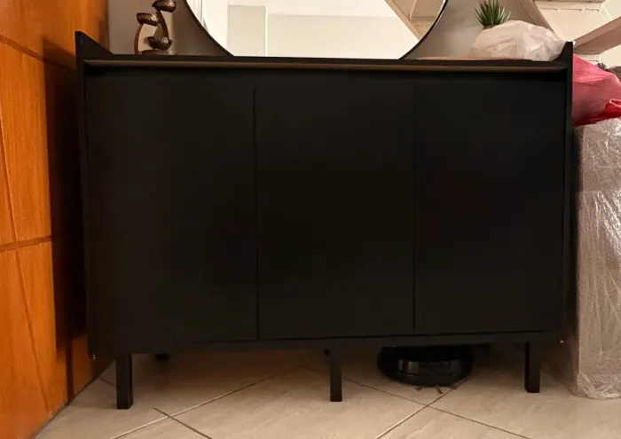 Buffet Premium com 3 portas Preto