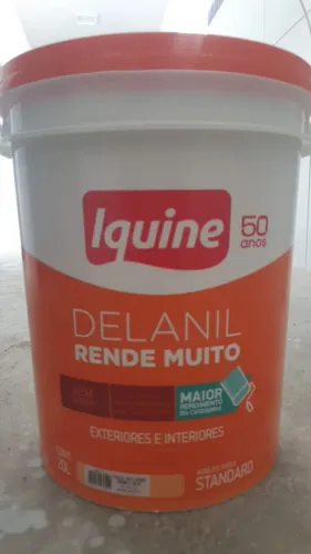 TINTA BRANCO NEVE 20 LITROS RENDE MUITO