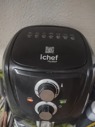 Airfryer iCHEF Polishop - funcionando 