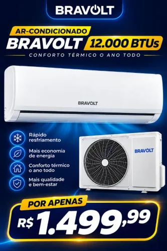 Ar condicionado 12mil btus 