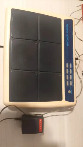 Bateria eletrônica Roland SPD6 usada