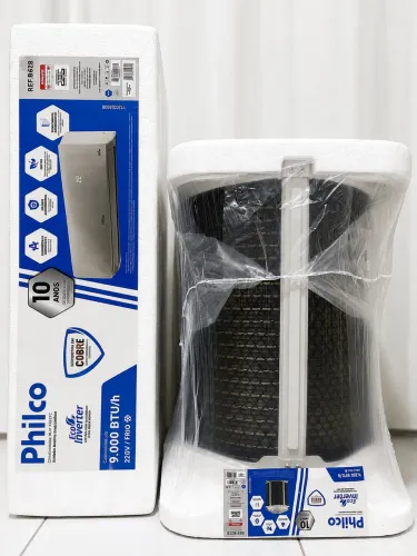 Ar-Condicionado Split Philco Eco Inverter 9.000 BTUs Frio 220V - Novo na Caixa