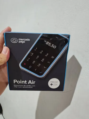Point Air - máquina de cartão do mercado pago.