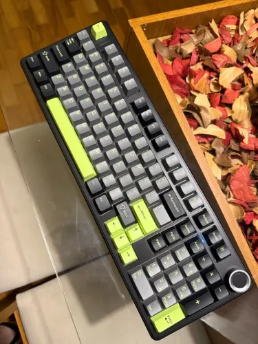 Teclado Mecânico Gamer AULA F99 Pro - Estado de Novo + Caixa e Acessórios
