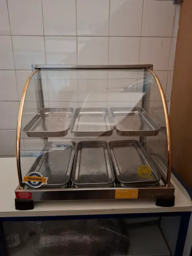 Estufa Para Salgados 6 Bandejas Dupla Linha Ouro Marchesoni