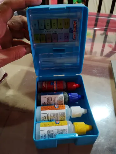 Kit para testar água 