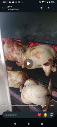 Galeteira a gás semi nova