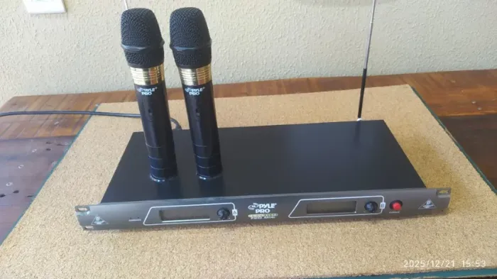 Microfone sem fio Pyle Pro trazido dos EUA