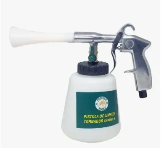 Pistola Tornador Limpeza Automotiva para Estofados Higienização 4