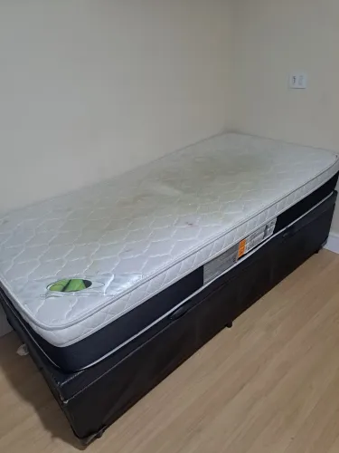 cama box baú solteiro usada