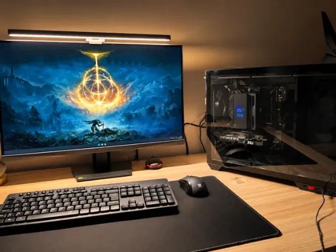 PC Gamer Ryzen 5 7600X + RTX 5060 | DDR5 | Monitor ASUS QHD 255Hz | ALL BLACK