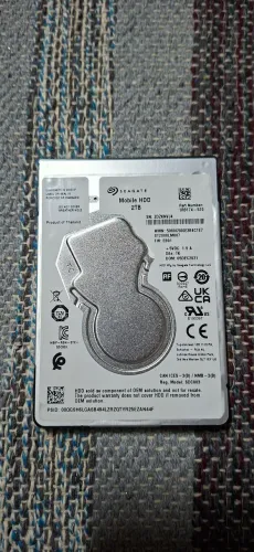 HDD Seagate Sata 2TB 5.4k 6Gbps sff (100% saúde)