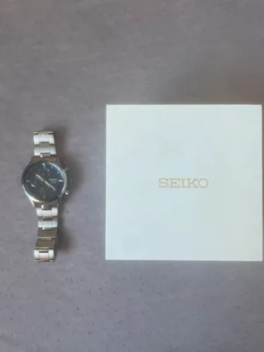 Relógio Seiko Titanium Cronograph SSB387