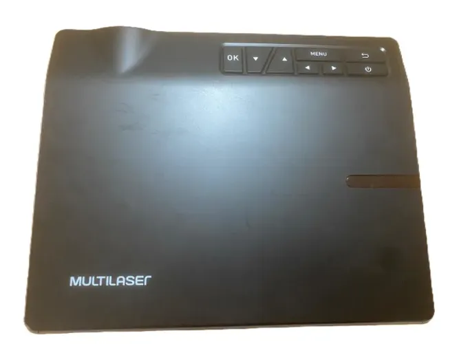 Projetor Multilaser Pj004 - 4500 Lumens C/ Wi Fi Cor Preto (Usado)
