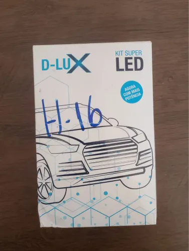 Kit Lâmpadas Super LED D-LUX H16