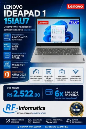 Notebook Lenovo ideapad 3 