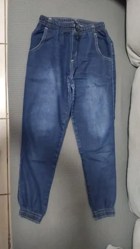 Vendo conjunto Feminino de Calça Jogger Jeans e Roupa de Academia Fitness Top+Short Suplex