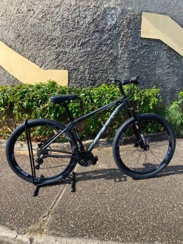Bicicleta ZT3 Cinza de Alumínio Nova 29
