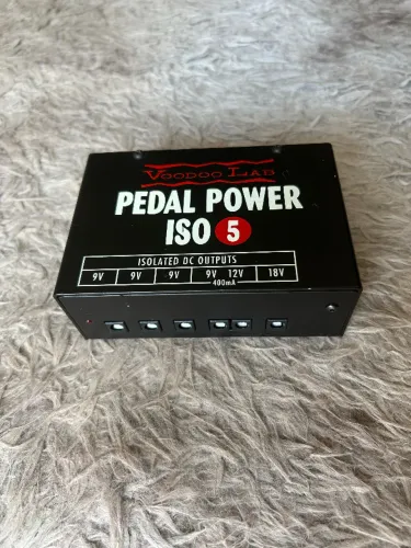 Fonte Voodoo Lab Pedal Power ISO 5 Excelente Estado + Brinde Cabo Daisy Chain