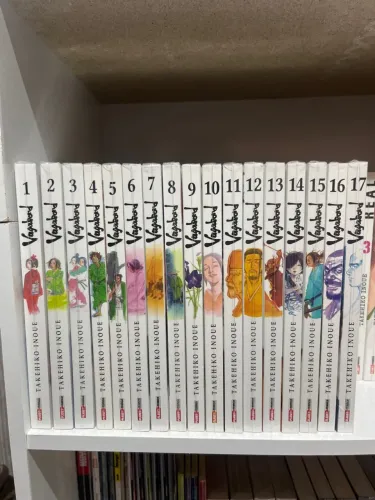 Mangá Vagabond Vols. 1 - 17 (Reimpressão)